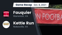 Recap: Fauquier  vs. Kettle Run  2021