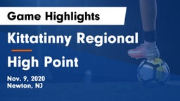 Kittatinny Regional  vs High Point Game Highlights - Nov. 9, 2020