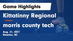 Kittatinny Regional  vs morris county tech Game Highlights - Aug. 31, 2021