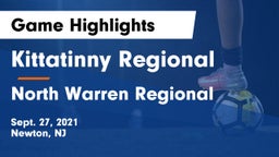 Kittatinny Regional  vs North Warren Regional  Game Highlights - Sept. 27, 2021
