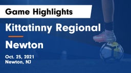 Kittatinny Regional  vs Newton  Game Highlights - Oct. 25, 2021