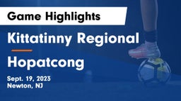 Kittatinny Regional  vs Hopatcong  Game Highlights - Sept. 19, 2023