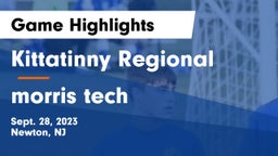 Kittatinny Regional  vs morris tech Game Highlights - Sept. 28, 2023