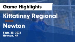 Kittatinny Regional  vs Newton  Game Highlights - Sept. 20, 2022