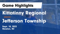 Kittatinny Regional  vs Jefferson Township  Game Highlights - Sept. 18, 2023