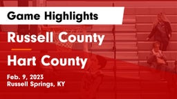 Russell County  vs Hart County  Game Highlights - Feb. 9, 2023