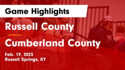 Russell County  vs Cumberland County  Game Highlights - Feb. 19, 2023