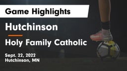 Hutchinson  vs Holy Family Catholic  Game Highlights - Sept. 22, 2022
