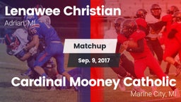 Matchup: Lenawee Christian vs. Cardinal Mooney Catholic  2017