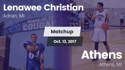 Matchup: Lenawee Christian vs. Athens  2017