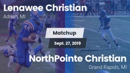 Matchup: Lenawee Christian vs. NorthPointe Christian  2019