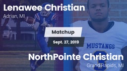 Matchup: Lenawee Christian vs. NorthPointe Christian  2019