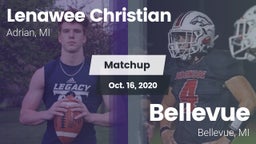 Matchup: Lenawee Christian vs. Bellevue  2020