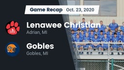 Recap: Lenawee Christian  vs. Gobles  2020