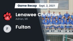 Recap: Lenawee Christian  vs. Fulton  2021