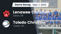 Recap: Lenawee Christian  vs. Toledo Christian  2022