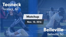 Matchup: Teaneck  vs. Belleville  2016