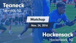 Matchup: Teaneck  vs. Hackensack  2016