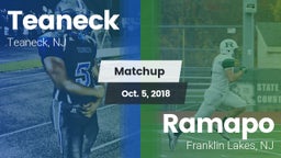 Matchup: Teaneck  vs. Ramapo  2018
