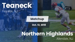 Matchup: Teaneck  vs. Northern Highlands  2018