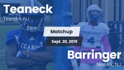 Matchup: Teaneck  vs. Barringer  2019