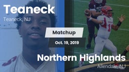 Matchup: Teaneck  vs. Northern Highlands  2019