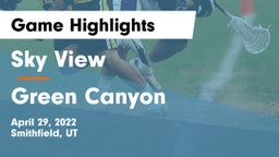Sky View  vs Green Canyon  Game Highlights - April 29, 2022