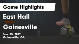East Hall  vs Gainesville  Game Highlights - Jan. 25, 2022