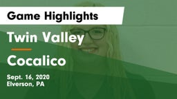 Twin Valley  vs Cocalico  Game Highlights - Sept. 16, 2020