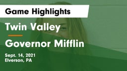 Twin Valley  vs Governor Mifflin  Game Highlights - Sept. 14, 2021