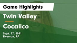 Twin Valley  vs Cocalico Game Highlights - Sept. 27, 2021