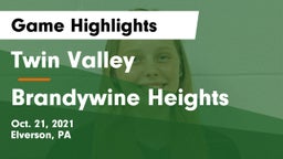 Twin Valley  vs Brandywine Heights  Game Highlights - Oct. 21, 2021