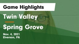 Twin Valley  vs Spring Grove Game Highlights - Nov. 4, 2021