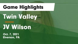 Twin Valley  vs JV Wilson Game Highlights - Oct. 7, 2021