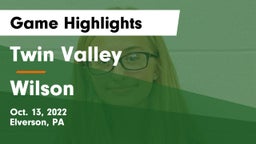 Twin Valley  vs Wilson  Game Highlights - Oct. 13, 2022