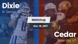 Matchup: Dixie  vs. Cedar  2017