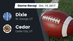 Recap: Dixie  vs. Cedar  2017