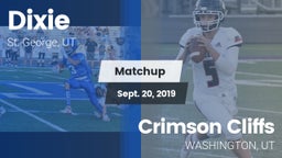 Matchup: Dixie  vs. Crimson Cliffs  2019