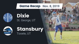 Recap: Dixie  vs. Stansbury  2019