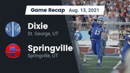 Recap: Dixie  vs. Springville  2021