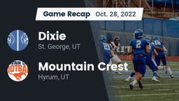Recap: Dixie  vs. Mountain Crest  2022
