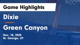 Dixie  vs Green Canyon  Game Highlights - Dec. 18, 2020