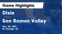 Dixie  vs San Ramon Valley  Game Highlights - Dec. 30, 2023