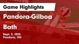 Pandora-Gilboa  vs Bath  Game Highlights - Sept. 5, 2023