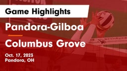 Pandora-Gilboa  vs Columbus Grove  Game Highlights - Oct. 17, 2023