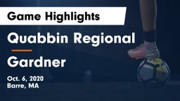 Quabbin Regional  vs Gardner  Game Highlights - Oct. 6, 2020
