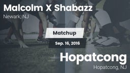 Matchup: Shabazz vs. Hopatcong  2016