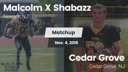 Matchup: Shabazz vs. Cedar Grove  2016