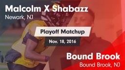 Matchup: Shabazz vs. Bound Brook  2016