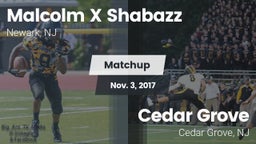 Matchup: Shabazz vs. Cedar Grove  2017